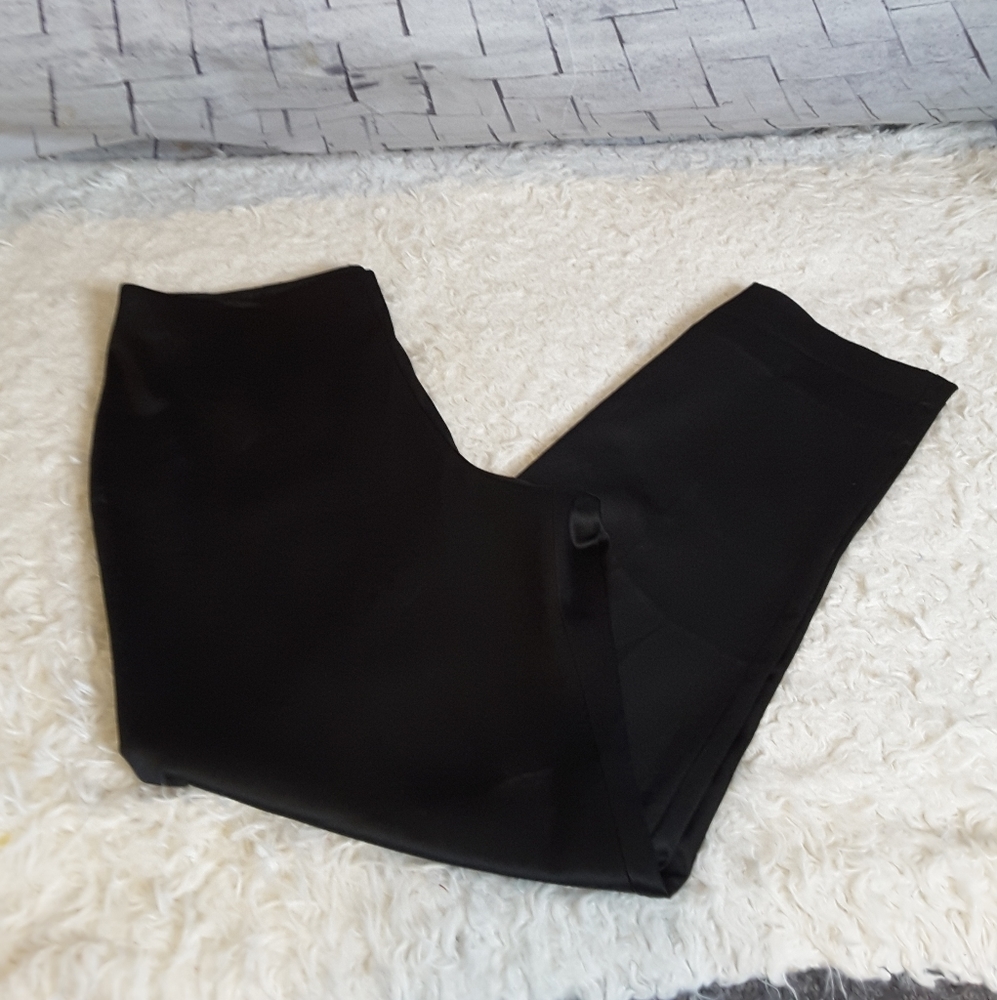 Chetta B black formal dress ankle pants size 14